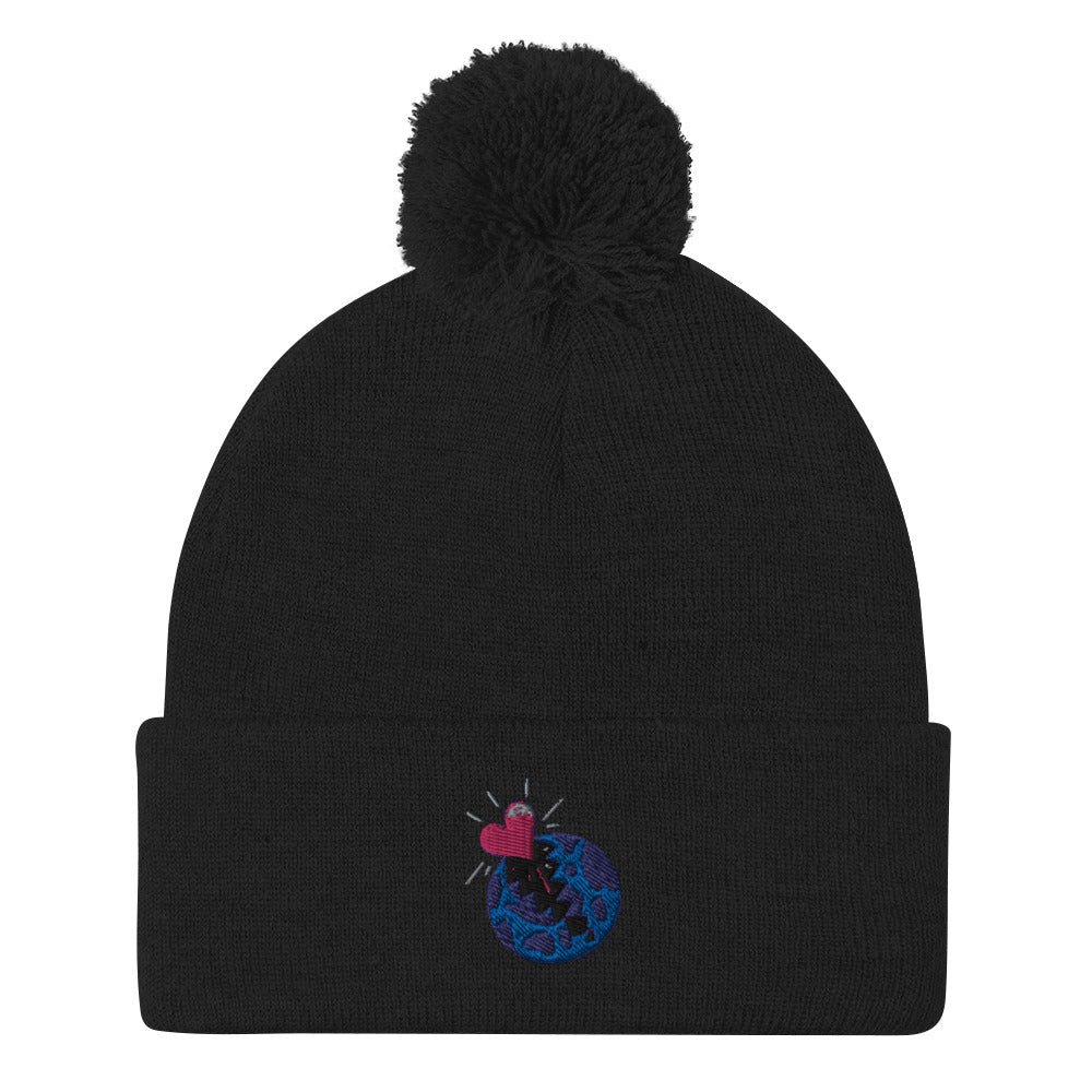 Lovee Universal Pom-Pom Beanie